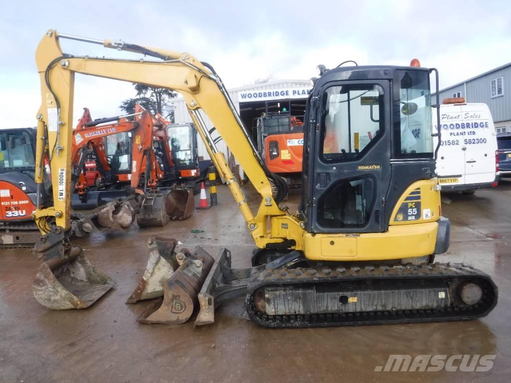 Komatsu PC 55 MR-3 Minigrävare < 7t