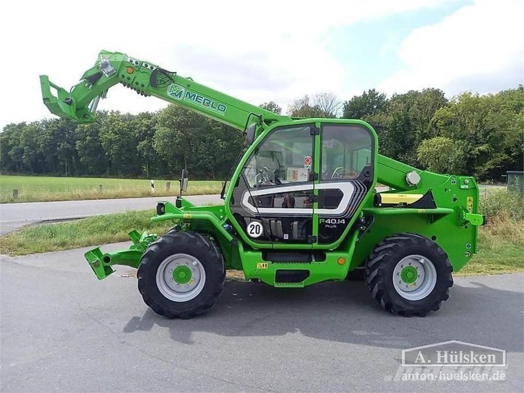 Merlo p40.14 plus Redskapsbärare för lantbruk