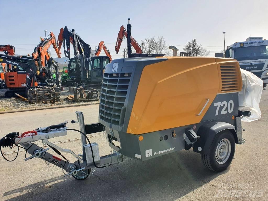 Putzmeister P 720 Lastbilar med betongpump
