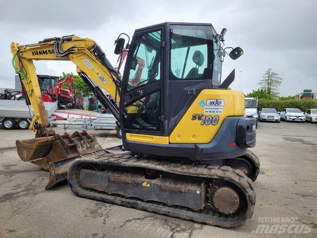 Yanmar SV100-2PB Midigrävmaskiner 7t - 12t