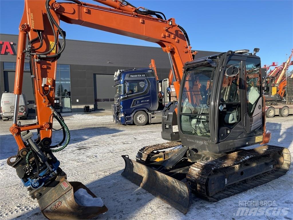 Hitachi ZX 85 US-6 Midigrävmaskiner 7t - 12t
