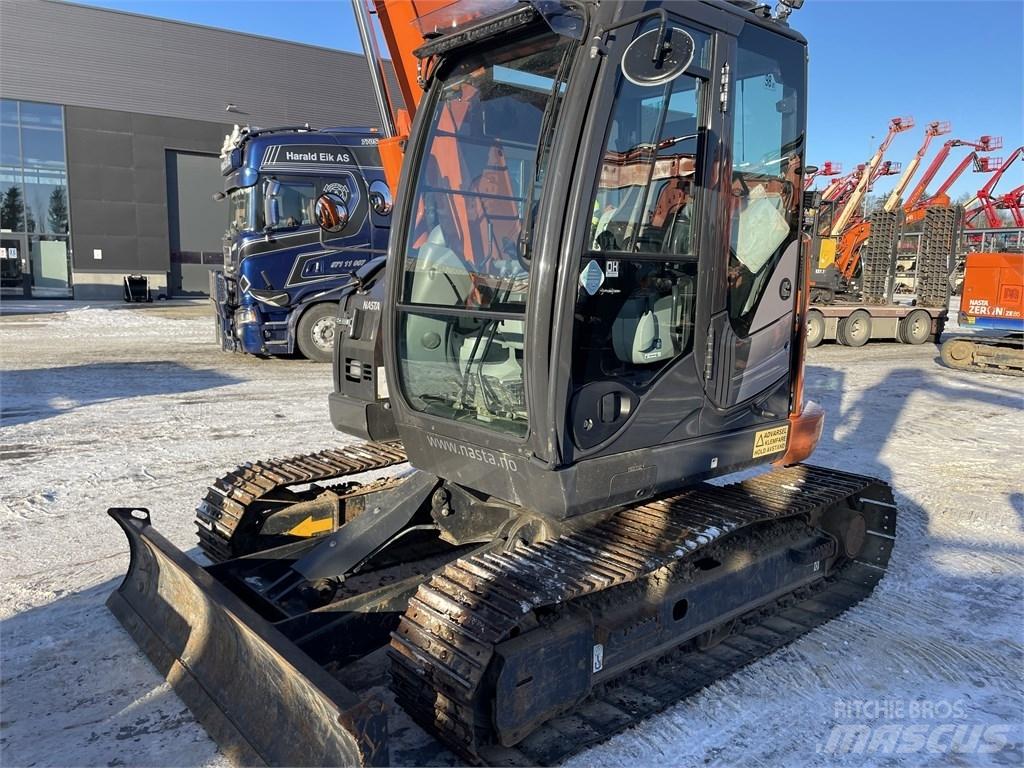 Hitachi ZX 85 US-6 Midigrävmaskiner 7t - 12t