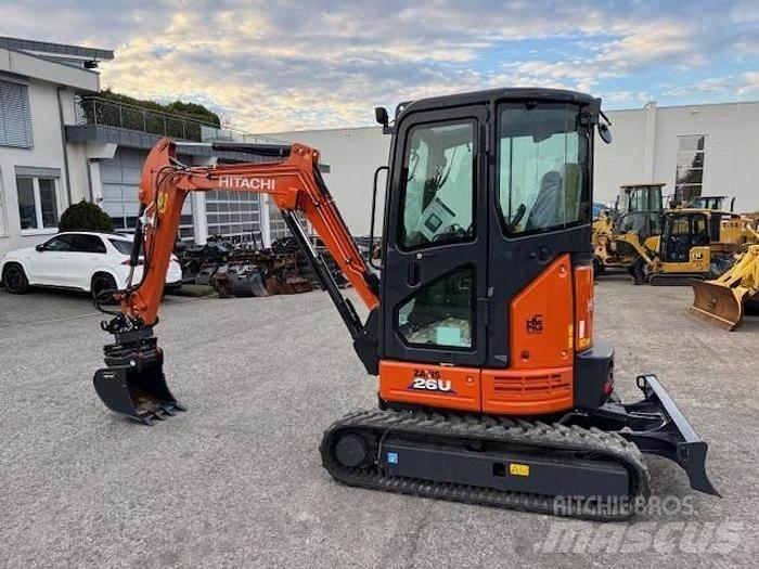 Hitachi ZX26 U-6 Minigrävare < 7t