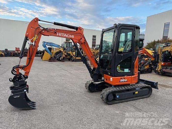 Hitachi ZX26 U-6 Minigrävare < 7t