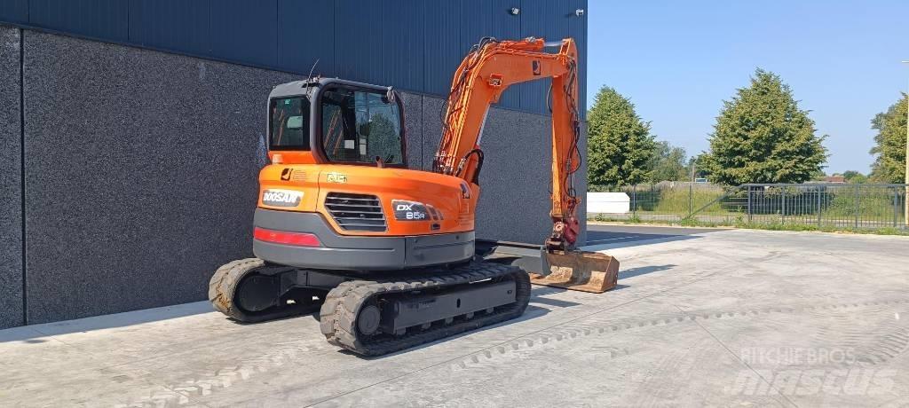 Doosan DX 85 R-3 Midigrävmaskiner 7t - 12t
