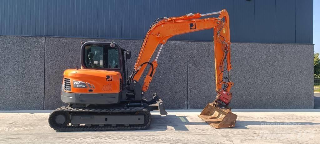 Doosan DX 85 R-3 Midigrävmaskiner 7t - 12t