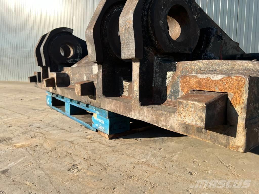 Verachtert 990H / 990K Redskapsfäste/ adaptrar