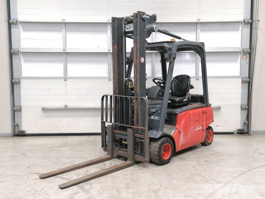 Linde E20PL-01 Elmotviktstruckar
