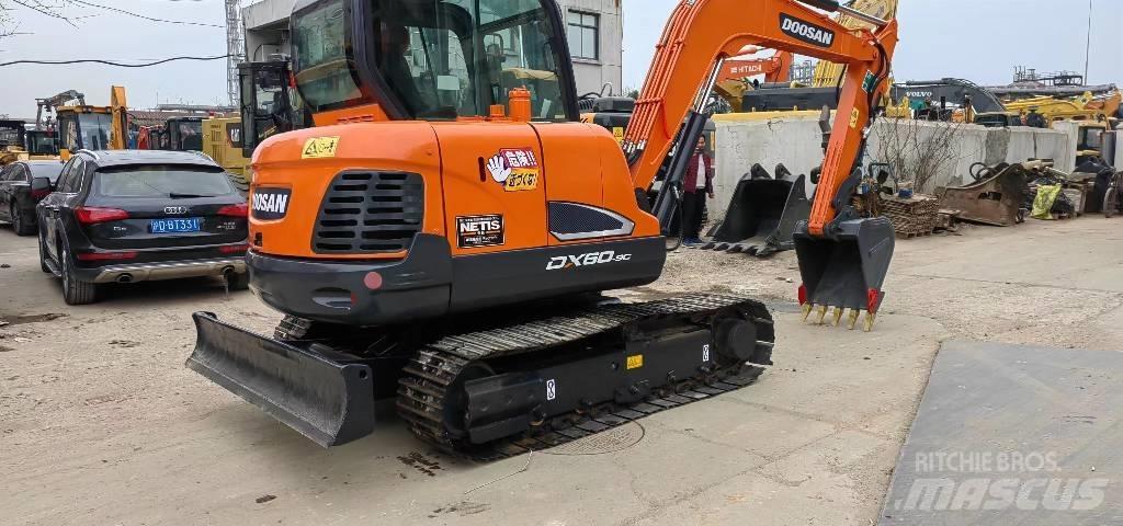 Doosan DX 60 Minigrävare < 7t