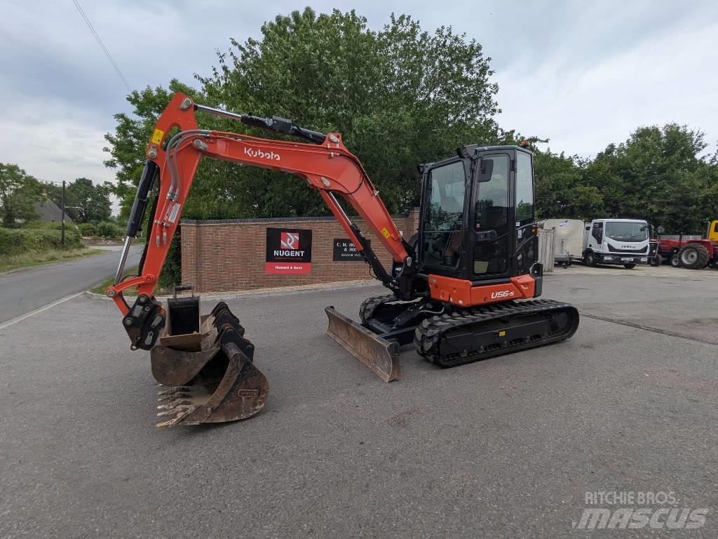 Kubota U 56-5 Minigrävare < 7t