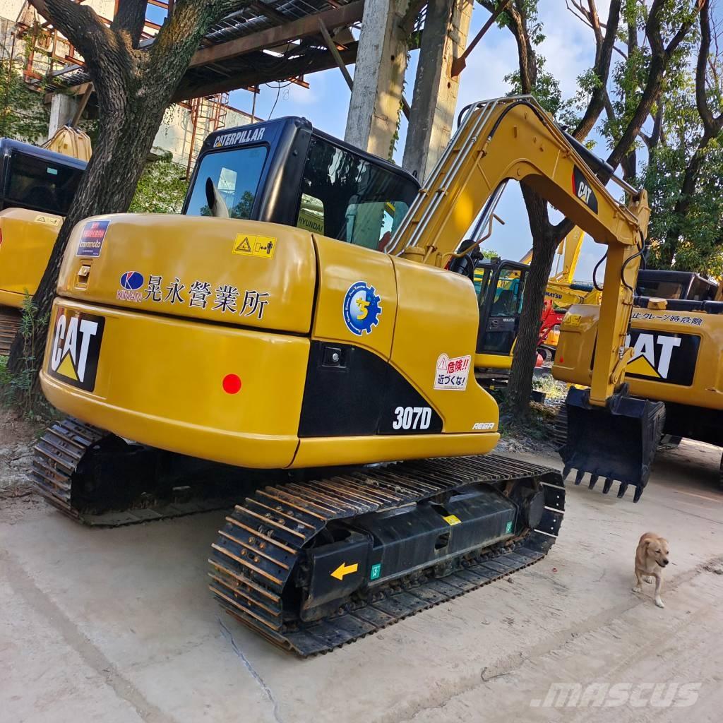 CAT 307 D Midigrävmaskiner 7t - 12t