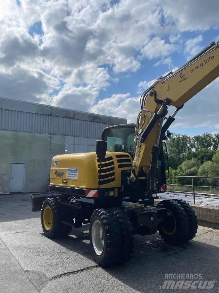 Yanmar B 95 W Hjulgrävare