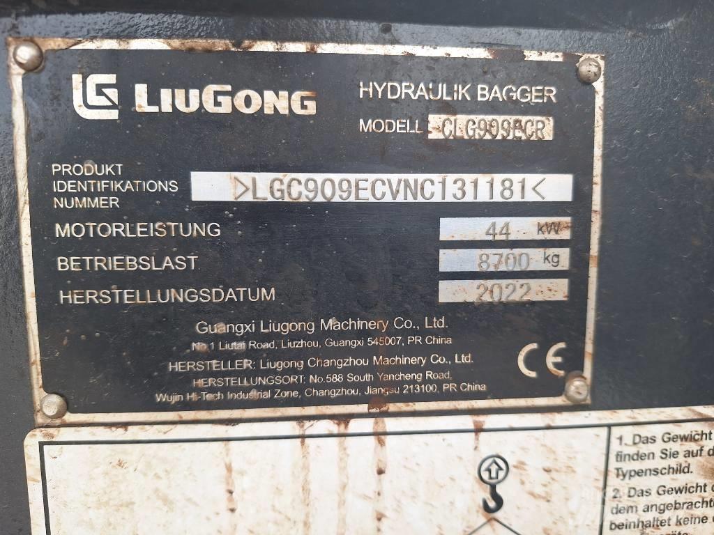 LiuGong 909 E Midigrävmaskiner 7t - 12t