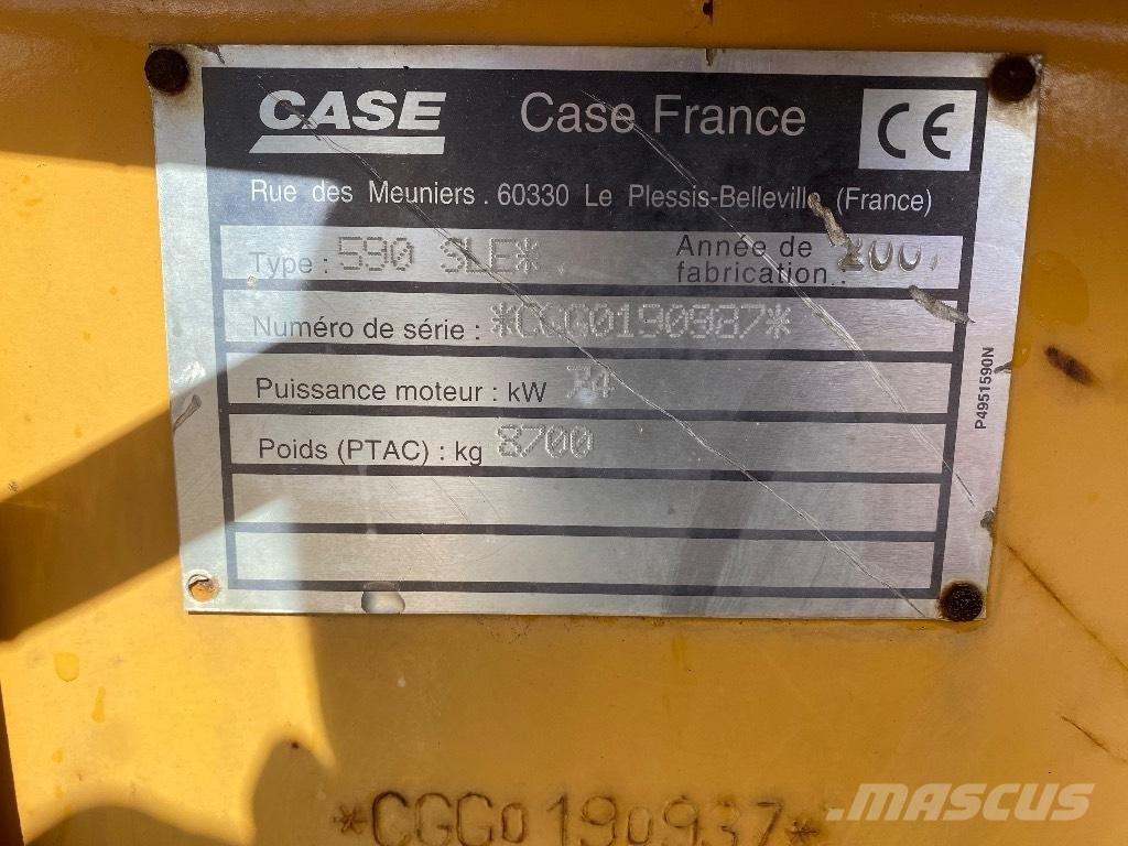 CASE 590 SLE Grävlastare