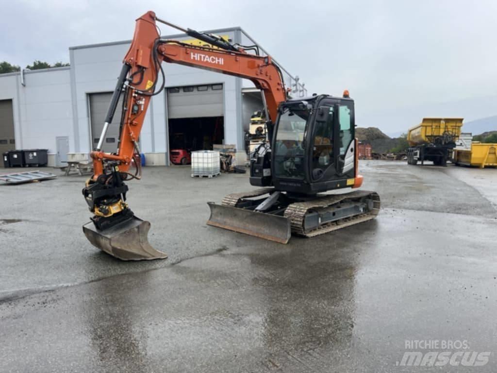 Hitachi ZX 85 US-6 Midigrävmaskiner 7t - 12t