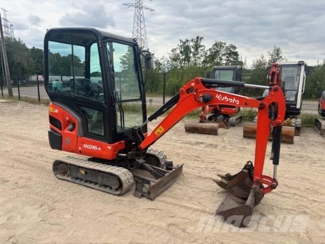 Kubota KX 016-4 Minigrävare < 7t