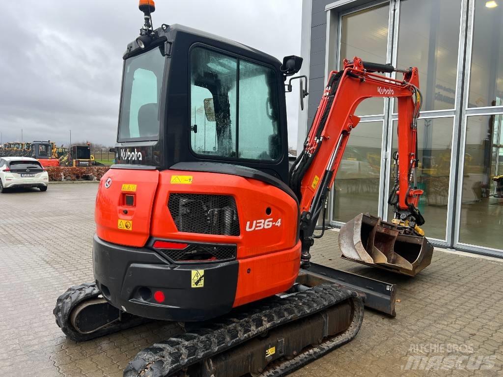 Kubota U 36-4 Minigrävare < 7t