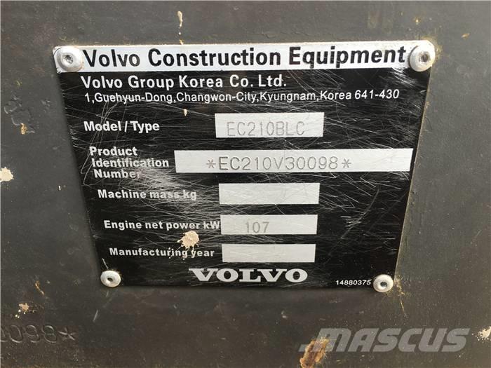 Volvo EC 210 B LC Bandgrävare