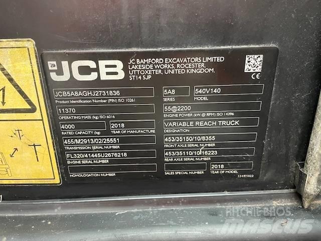 JCB 540-140 Teleskoplastare