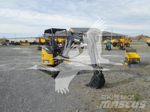 John Deere 26G Minigrävare < 7t