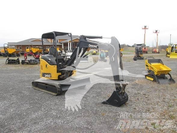 John Deere 26G Minigrävare < 7t
