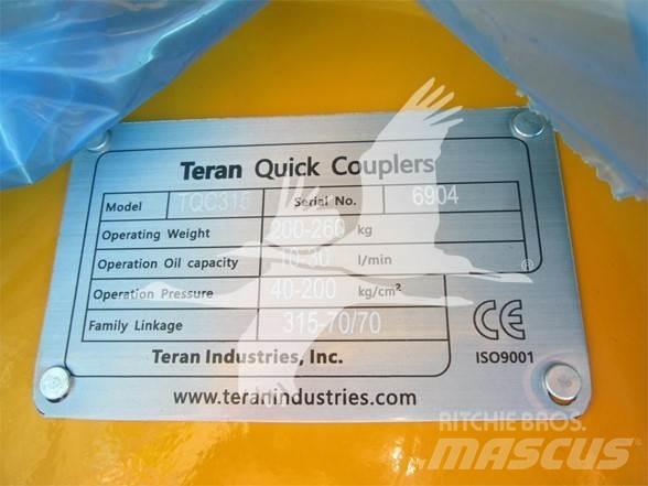 Teran TQC315 Redskapsfäste/ adaptrar
