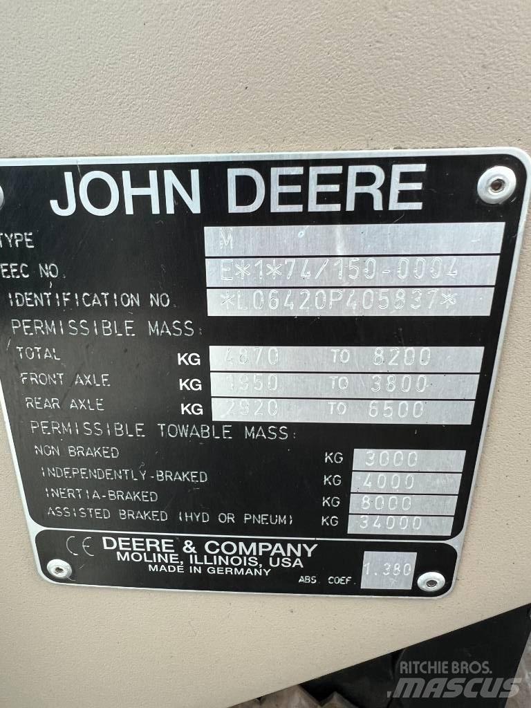John Deere 6420 S Traktorer