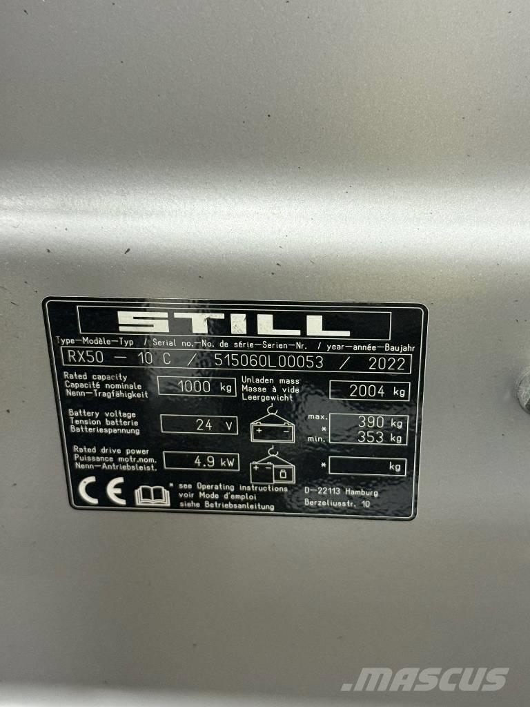 Still RX 50-10 Elmotviktstruckar