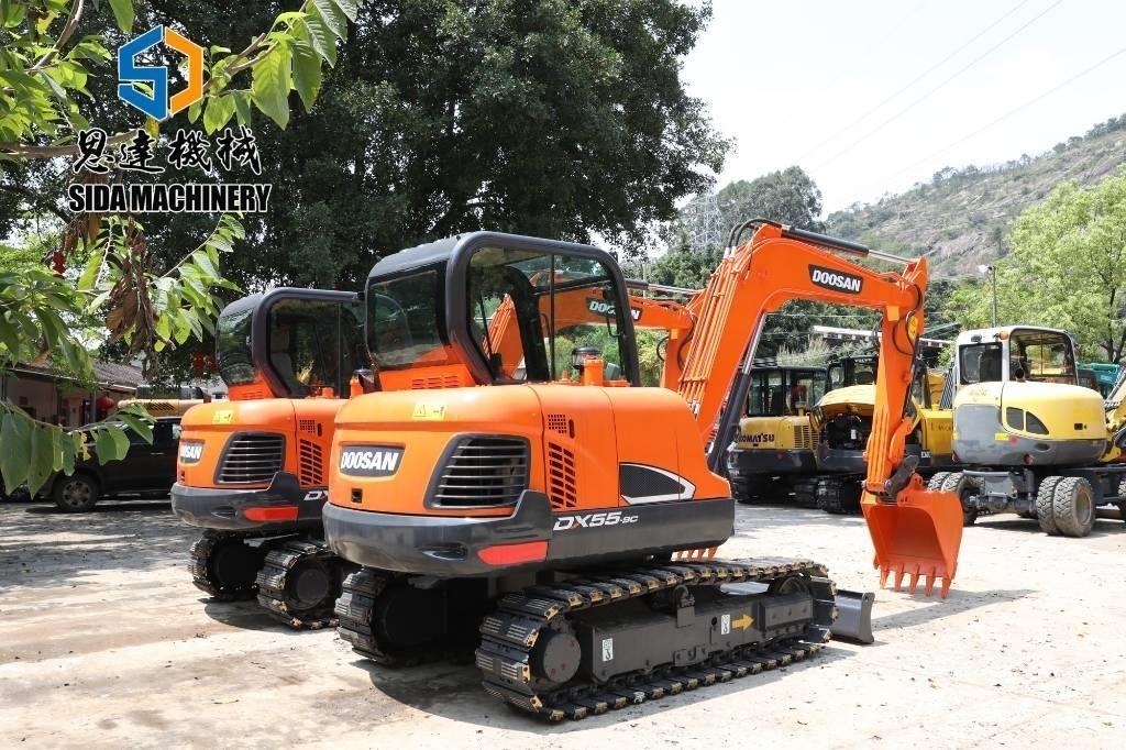 Doosan DX 55-9 C Minigrävare < 7t