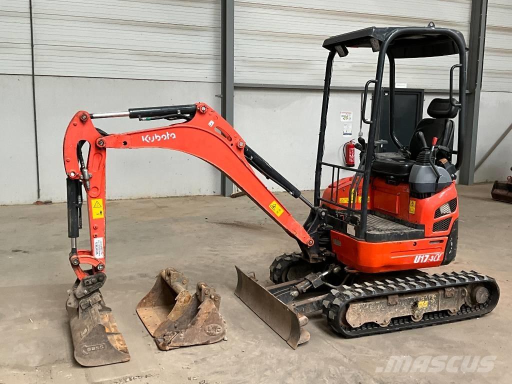 Kubota U 17-3 A Minigrävare < 7t