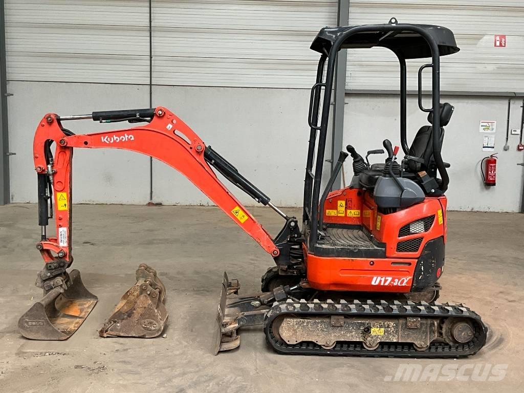 Kubota U 17-3 A Minigrävare < 7t