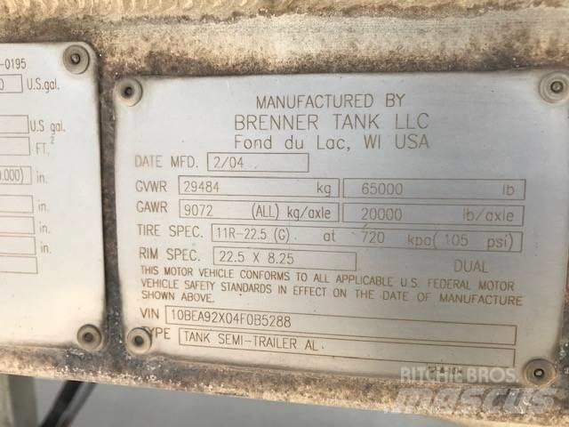 Brenner DOT 406 Tanksläp