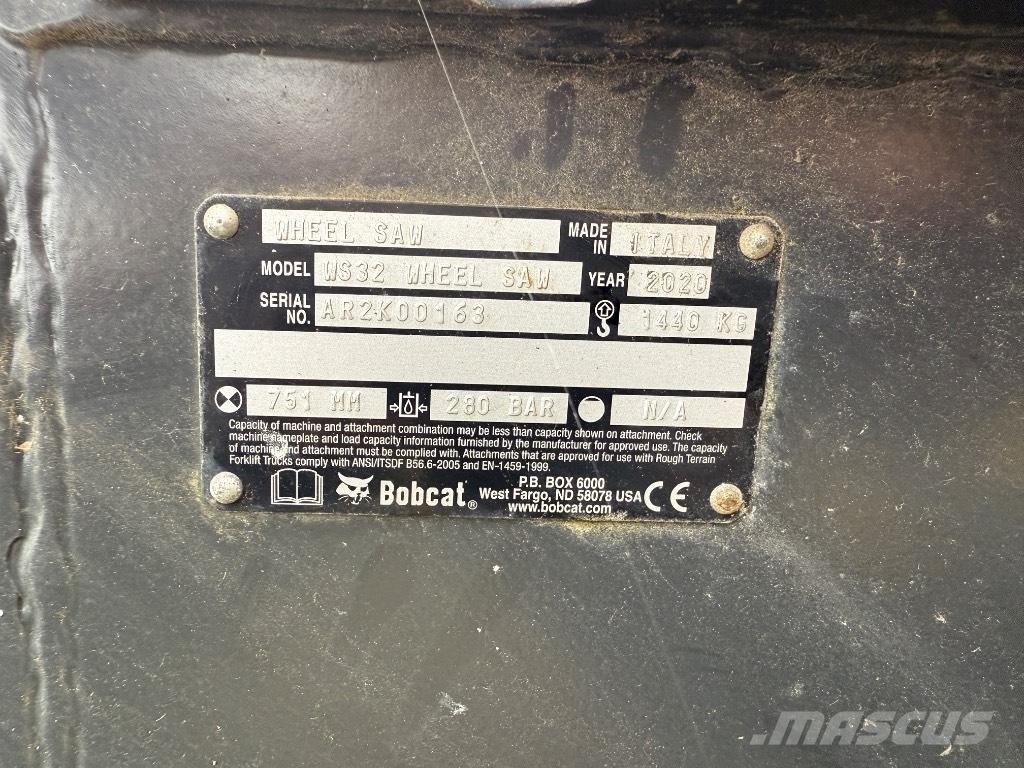Bobcat WS 32 Övriga