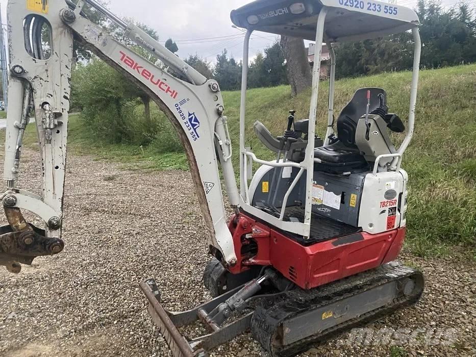 Takeuchi TB 215 R Minigrävare < 7t
