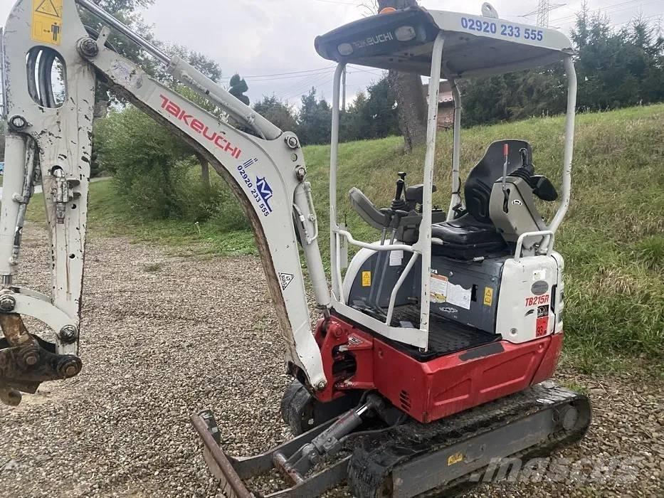 Takeuchi TB 215 R Minigrävare < 7t