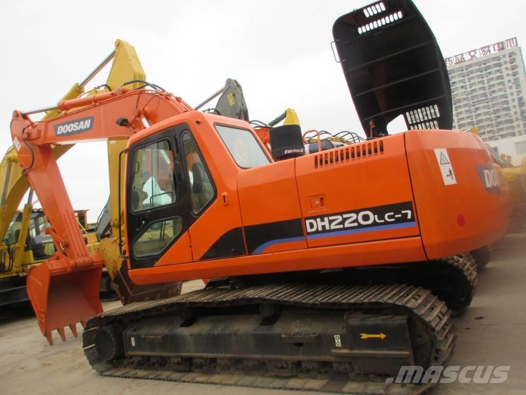Doosan DH 220 LC-7 Bandgrävare