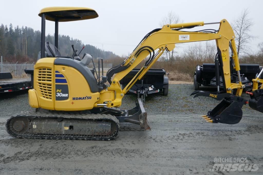 Komatsu PC30MR-5 Minigrävare < 7t