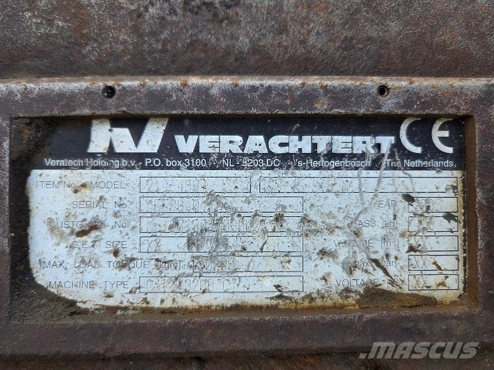 Verachtert CW45 Redskapsfäste/ adaptrar