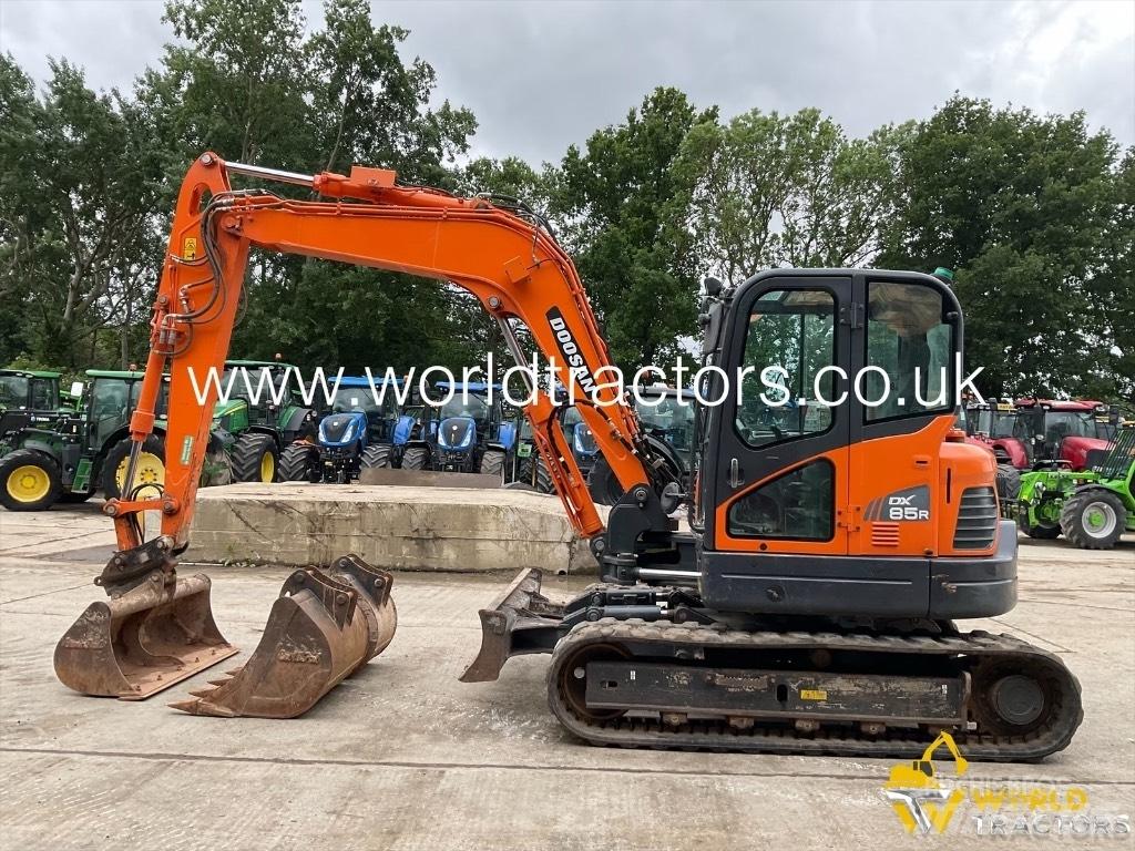 Doosan DX 85 R-3 Midigrävmaskiner 7t - 12t