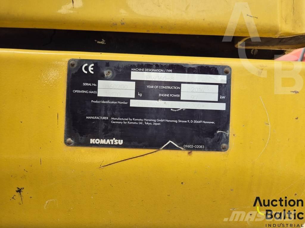 Komatsu PW160 Hjulgrävare