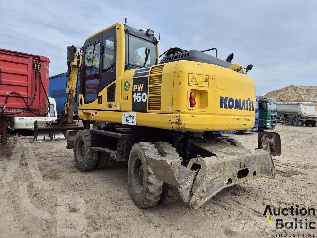 Komatsu PW160 Hjulgrävare