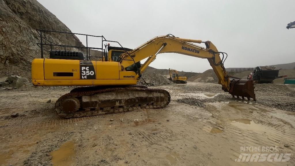 Komatsu PC 350-8 Bandgrävare