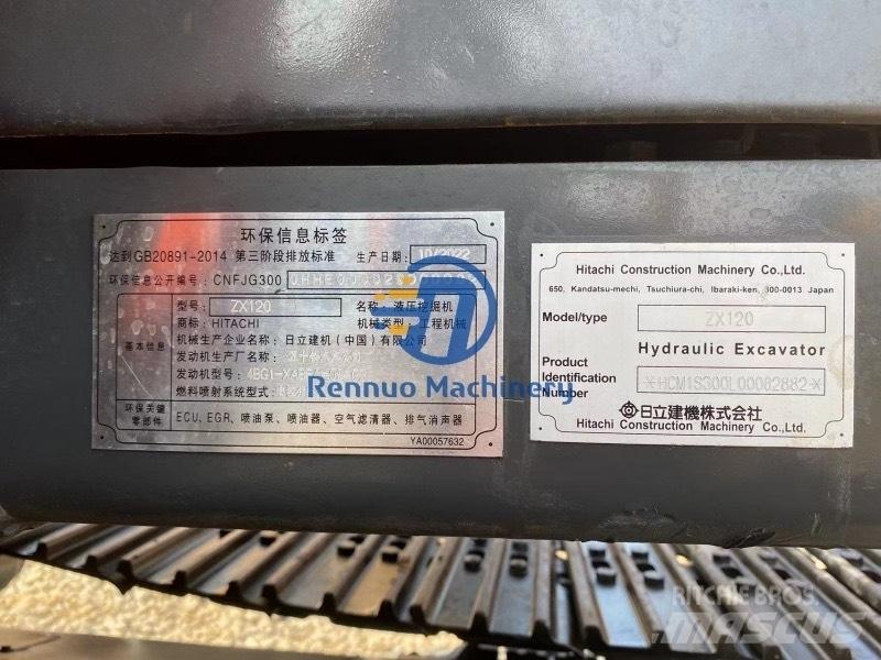 Hitachi ZX 120 Bandgrävare