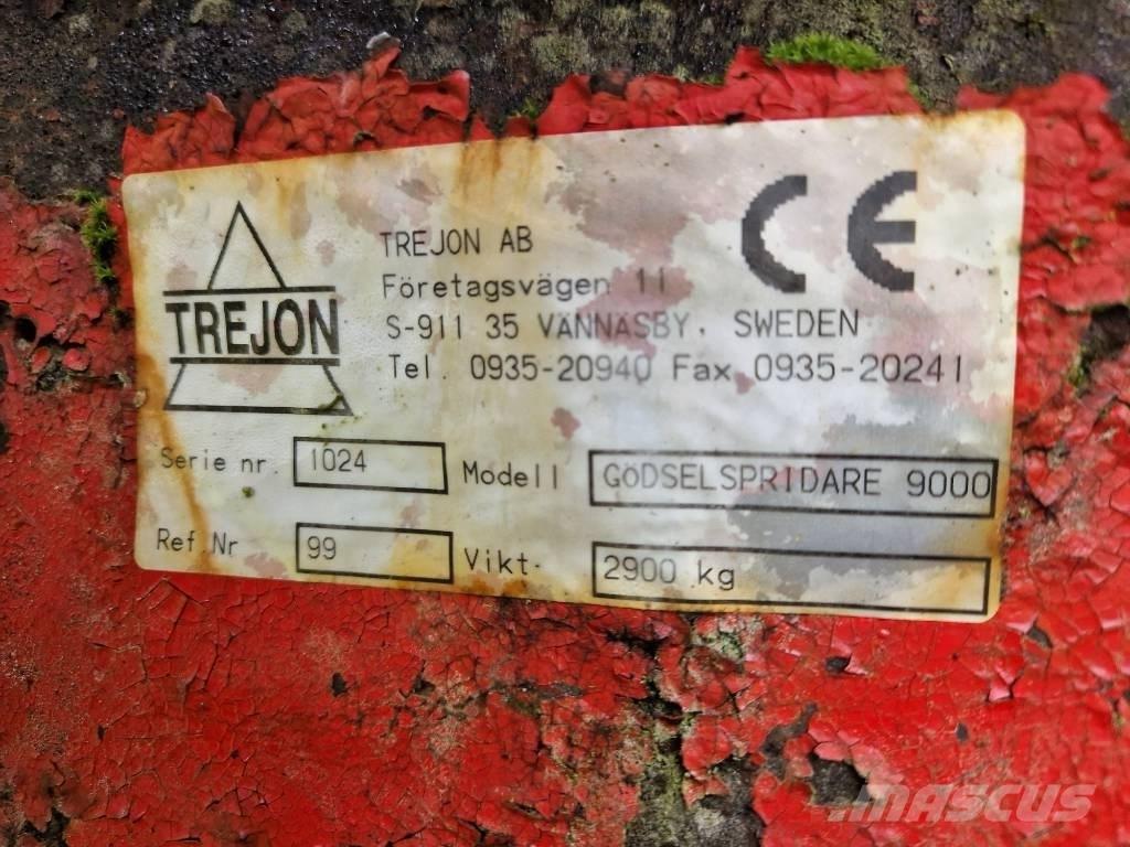 Trejon GS9000 Fast- och kletgödselspridare