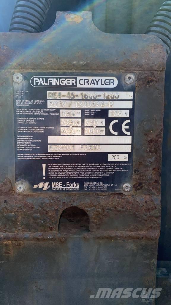 Palfinger F3-203 PX Dieselmotviktstruckar