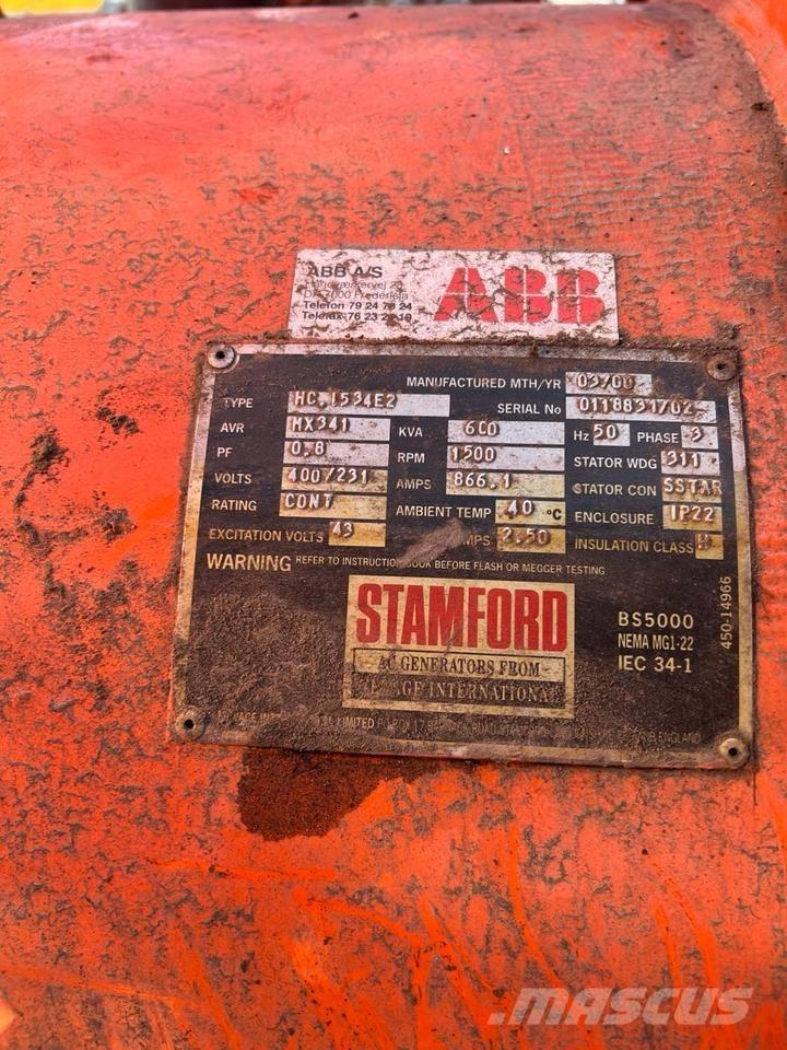 MAN BHKW 500 KVA Dieselgeneratorer