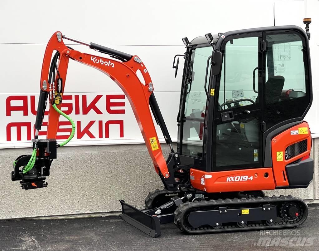 Kubota KX 019-4 Minigrävare < 7t