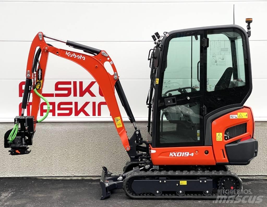 Kubota KX 019-4 Minigrävare < 7t