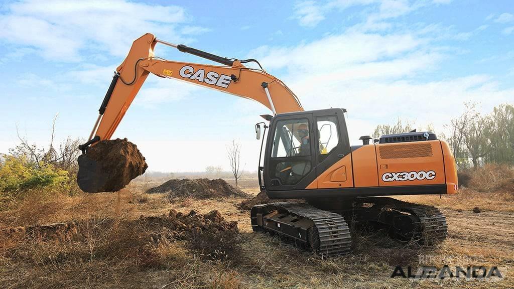 CASE CX 300 C Bandgrävare