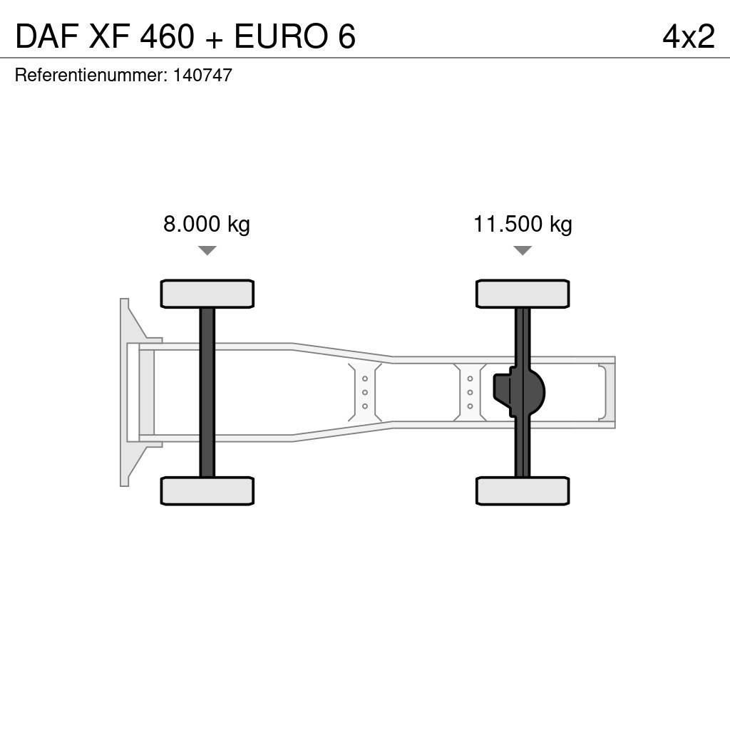 DAF XF 460 + EURO 6 Dragbilar